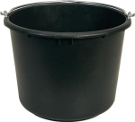 Baueimer 12 l, schwer schwarz Gripline-X