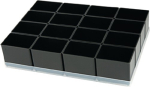 Divisie ingesteld ESD, 16-delig, BxDxH 39x55x47 mm Raaco