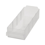 Ersatzschublade BxTxH 80xT239x58 mm transparent Raaco Schubl. 250-01