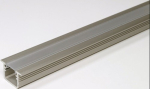 LED Leuchtenprofil Nutmaß 15x11 mm Einbau, Aluminium EV1 L&S Manila
