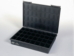 Assortimentsdoos B.338xD.260xH.57mm, 32 vakken zwart Raaco ESD-assorteerder 4-32