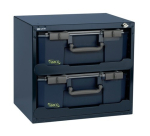 Safe stocked W.451xD.330xH.403 mm Raaco SafeBox 150x2