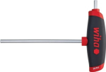 Stiftsleutel met zeskantige kruisgreep 334DS 6,0x150 mm verchroomd Wiha 45437