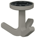 Dreifachhaken H=69 mm Ø 51 mm 95 felsgrau, Hewi Serie 477