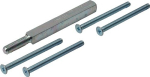 FS-Befestigungsset Vierkant 9x105 mm Ogro Core