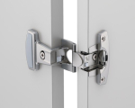 Basic hinge Support 15 mm nickel-plated Hettich Selekta Pro 2000
