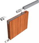 Schuifsysteem 2500 mm EV1 geanodiseerd Helm 140 ME-A