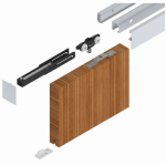 Schuifsysteem 2500 mm EV1 geanodiseerd Helm 73 SmartComfort