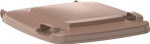 Deksel voor grote afvalcontainers 240 l, bruin Sulo