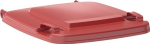 Deksel voor grote afvalcontainers 240 l, rood Sulo