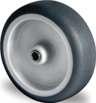 Reservewiel TPE grijs Wiel-Ø 75 mm Draagvermogen 75 kg As-Ø 6 mm Naaflengte 28 mm