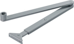 Flat moulded linkage silver coloured Dormakaba