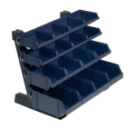 Display box tafelstandaard B.500xD.360xH.388mm Raaco Mix display doos tafelstandaard