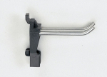 Gereedschapshaakset Dubbele haak L.60mm 3st. Raaco f.Art.Nr.795605,795584,795698-699