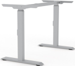 Tischgestell Höhe 900 mm, weißaluminium RAL 9006 BMB M-MORE 2S