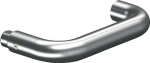 Lever handle hole part Square 8 mm, stainless steel Satino Orga 8100