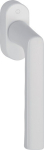 Fenstergriff 32-42 mm, Standard, F9016 verkehrsweiß Hoppe Hamburg 0700L/U26