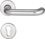 Fire protection set 180x135x85 mm for door thickness 40-65 mm PZ round Riva FS 103/103 Alu.F1 D/D