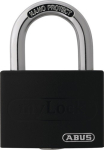 Cylinder padlock B=43 mm, aluminium different locking Abus T65AL/40 black Lock-Tag