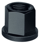 Hexagon nut DIN 6331-10 M 22 SW 32 mm, with collar turned, AMF DIN 6331