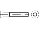 Countersunk screw ISO 14581-A2 M 5x8 mm Hexalobular socket TX25, stainless steel