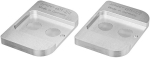 Adapter plate set 100x72 mm galvanised. Hazet 4971-2/2