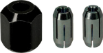 Collet set 3 mm, 6 mm for edge router Bosch 2.608.000.827