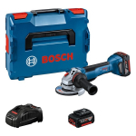 Cordless angle grinder GWS 18V-10 P 2x rechargeable battery 5.0Ah, L Bosch 0.601.9J4.101