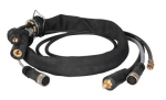 Intermediate hosepack, gas-cooled MIG G 19POL 50qmm 350A/60% 10m EWM