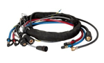 Intermediate hosepack, water-cooled MIG W 7POL 95qmm 550A/60% 15m EWM