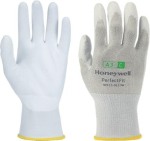 Schnittschutzhandschuhe weiß, Kat.II Honeywell New Perfect Fit 13G PU A3/C