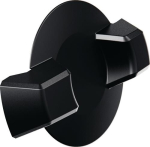 Rotary knob for helmets Helix series Optrel