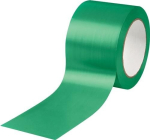 Floor marking tape L=33 m, W=75 mm, green self-adhesive PVC
