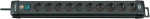 Steckdosenleiste mit Schalter 10-fach 3 m H05VV-F 3G1,5 schwarz Brennenstuhl Premium Line