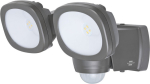 LED spotlight with motion detector 2x240lm IP44 Brennenstuhl LUFOS 420