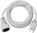 Verlengkabel stekker/koppeling 5m H05VV-F 3G1,5 wit Brennenstuhl