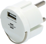 Adapter voor USB-aansluiting 2,4A wit Brennenstuhl