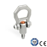 Hefpen met schroefdraad GN 1133-M12-17-NI roestvast staal