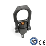 Hefpen met schroefdraad GN 1135-M8-12-ST Staal
