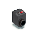 Positie-indicator GN 954-001.25-AN-R-SG Cijfers nemen toe bij rotatie met de klok mee