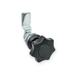 Verriegelungen mit Sterngriff GN 515-ZD-SG-30-16-SW Zink-Druckguss