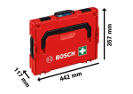 First aid kit L-BOXX 102 E case system Bosch 1.600.A02.X2R