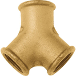Branch-off piece TG 3 x IG R3/4 TG Zn 638
