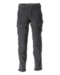 Hose mit Knietaschen, leicht Gr.52 L82, Schwarz, MG180 Mascot Customized 22279