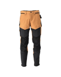 Hose mit Knietaschen, Stretch Gr.50 L82, Nussbraun/Schwarz, MG235 Mascot Customized 22379