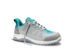 Sicherheitshalbschuhe Gr.37 S1 ESD Elten Luana grey-turquoise Low