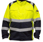 Waistband jacket Size 3XL, yellow/navy Tranemo 583481 Tera TX