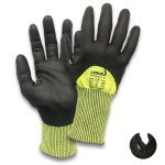 Gloves nitrile/knit 3/4 dipped level cut-resistant D Lebon Sphinx/Viz/DA