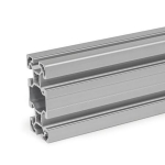 Aluminium profile, fixed length 2000mm GN 10B-408010L-N-2-2 b construction kit, light