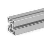Aluminium profiel, vaste lengte 3000mm GN 10B-454510S-N-3-4 b bouwpakket, zwaar